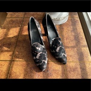 Stuart Weitzman  calf hair pump